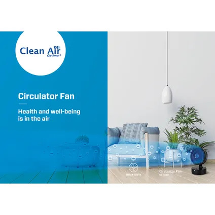 Clean Air Optima - Design circulator ventilator met ionisator CA-404B 8