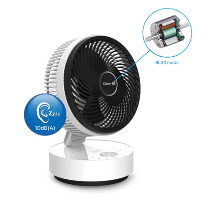 Clean Air Optima - Design circulator ventilator met ionisator CA-404W 4