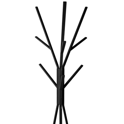 5Five Staande kleerhanger - Kapstok 9 Haken - Zwart - 180 cm 4