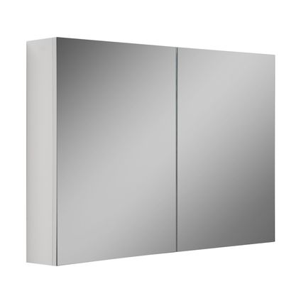 Meuble a miroir Cuba 100 x 16 x 70 cm - Badplaats - Blanc Miroir armoire