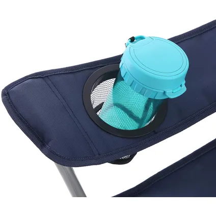 ACAZA Chaise de camping - Chaise pliante - Bleu foncé 4