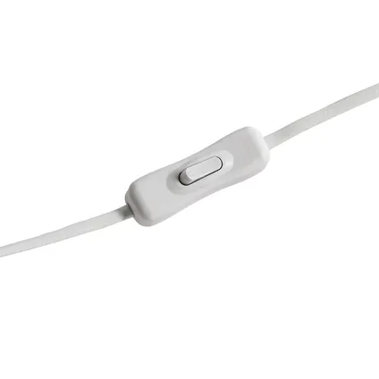 QAZQA Design tafellamp wit keramiek 15 cm zonder kap - Alisia 6