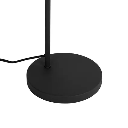 QAZQA Retro tafellamp zwart met gouden binnenkant - Jinte 8