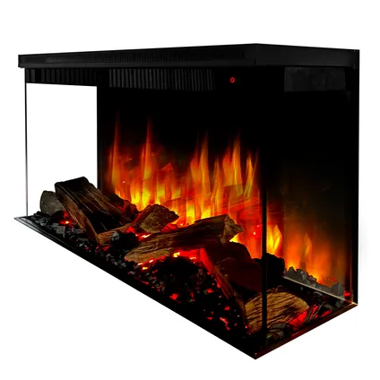 Dutch Fires - Super Elegance 3D met verwarming - Sfeerhaard - 84 x 47 cm 3