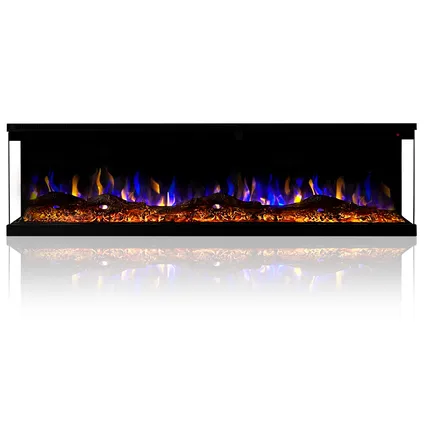 Dutch Fires - Elegance 3D 100 met verwarming - Sfeerhaard - 254 x 44 cm 2