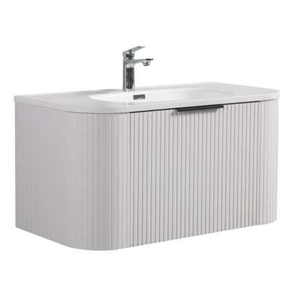 Meuble de salle de bain Murcia 90 cm - Badplaats - Blanc