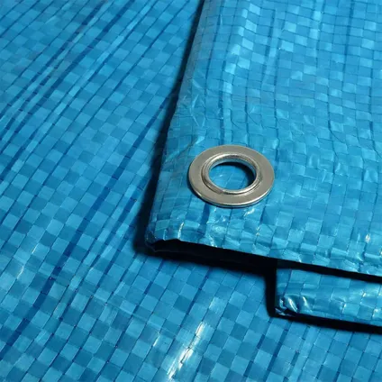 TECPLAST verf dekzeil 6x10 m 80pe blauw - economisch - beschermend dekzeil 4