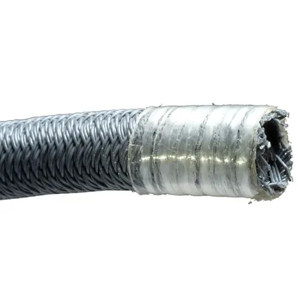TECPLAST grijs elastisch bungeekoord 70 meter 9sw - professionele kwaliteit 9mm 2
