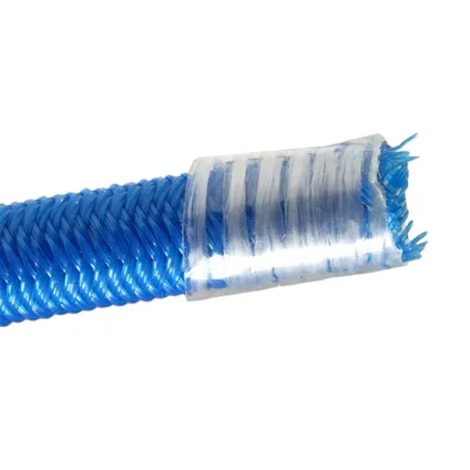 TECPLAST blauw elastisch bungeekoord 25 meter 9sw - professionele kwaliteit 9mm 2