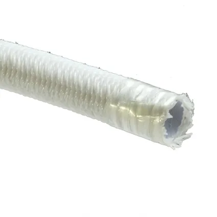 TECPLAST wit elastisch bungeekoord 25 meter 9sw - professionele kwaliteit 9mm 2