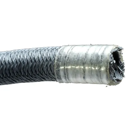 TECPLAST grijs elastisch bungeekoord 100 meter 9sw - professionele kwaliteit 9mm 2
