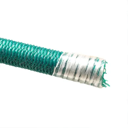 TECPLAST groen elastisch bungeekoord 100 meter 9sw - professionele kwaliteit 9mm 2