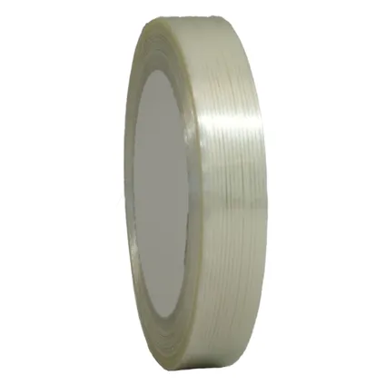 TECPLAST filament-tape transparent pp 130µ - plakband 19 mm x 50 m - 1 rol 2