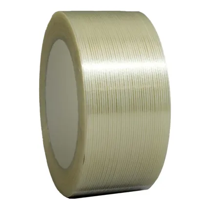 TECPLAST filament-tape transparent pp 130µ - plakband 50 mm x 50 m - 6 rollen 3