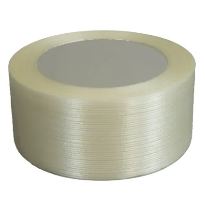TECPLAST filament-tape transparent pp 130µ - plakband 50 mm x 50 m - 6 rollen 4