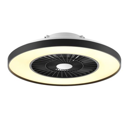 Pitt & Co. Plafondventilator met Verlichting en afstandsbediening – Ventilator lamp – Led – Zwart