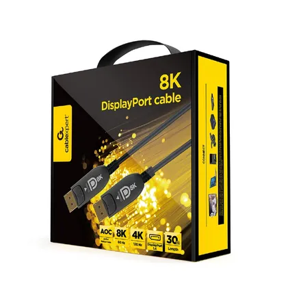 CableXpert - Active Optical (AOC) 8K DisplayPort kabel ''AOC premium series'', 30 m 3