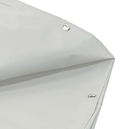 TECPLAST witte carport-zeil 2x3 m 680cp - 10 jaar kwaliteit - made in france 6