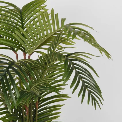 LABEL51 Artificial Plants Areca Palm - Groen - Kunststof - 110 4