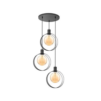LABEL51 - Lampe suspendue Ronda 3 Lumières 80x30x150 cm