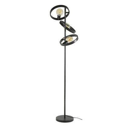 Hoyz Collection - Vloerlamp 3L Hover - Charcoal