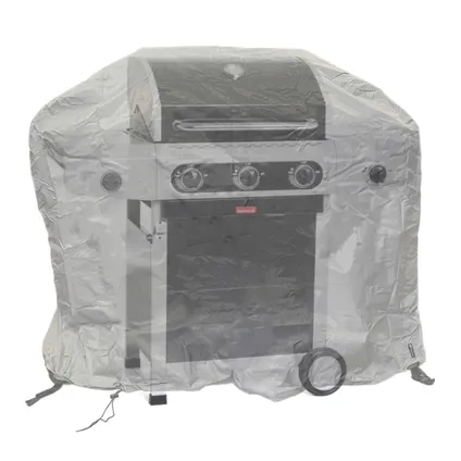 Barbecook Siesta 310 - CUHOC Diamond bbq cover - imperméable - sangles tempête - cordon coulissant 2