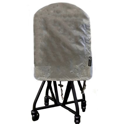Housse de barbecue ronde 65x70 cm - CUHOC Diamond bbq cover - imperméable + sangles anti-tempête