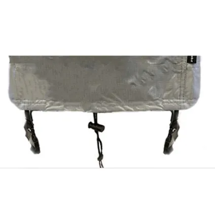 Housse de barbecue ronde 65x70 cm - CUHOC Diamond bbq cover - imperméable - sangles anti-tempête 2