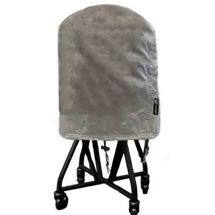 Housse de barbecue ronde 65x70 cm - CUHOC Diamond bbq cover - imperméable - sangles anti-tempête 4