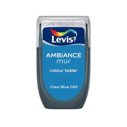 Testeur peinture murale Levis Ambiance - Mat - Clear Blue C60 - 30 ML