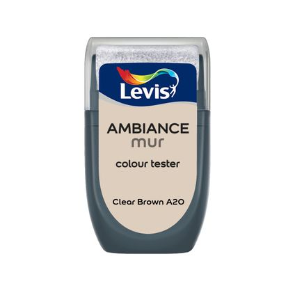 Levis Ambiance Muurverftester - Mat - Clear Brown A20 - 30 ML