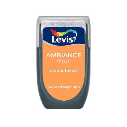 Testeur peinture murale Levis Ambiance - Mat - Clear Orange B60 - 30 ML