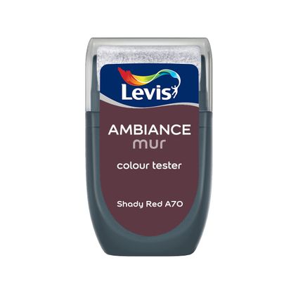 Levis Ambiance Muurverftester - Mat - Shady Red A70 - 30 ML