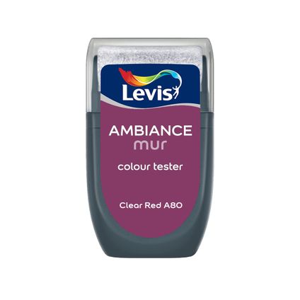 Levis Ambiance Muurverftester - Mat - Clear Red A80 - 30 ML