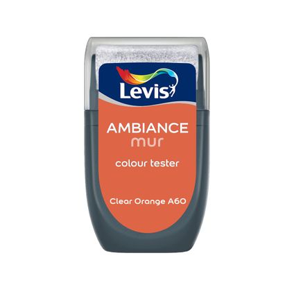 Testeur peinture murale Levis Ambiance - Mat - Clear Orange A60 - 30 ML