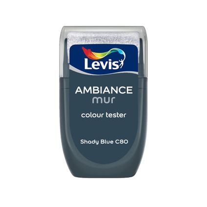 Levis Ambiance Muurverftester - Mat - Shady Blue C80 - 30 ML