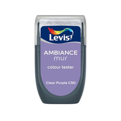 Testeur peinture murale Levis Ambiance - Mat - Clear Purple C50 - 30 ML