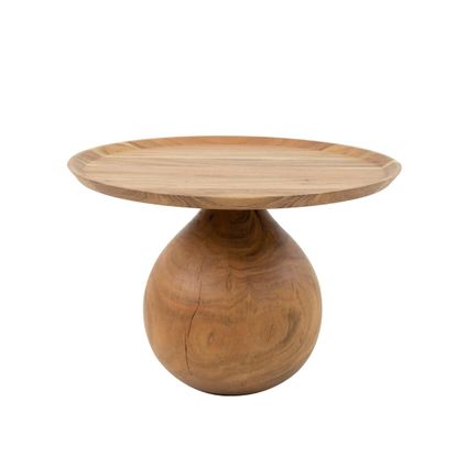 Table basse ronde Anantoli - Ø60 cm - naturelle