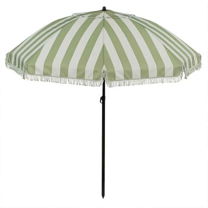 Edelman Osborn parasol licht groen - Ø220 x 238 cm