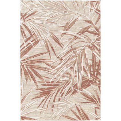 Impressions de jardin Tapis extérieur Naturalis 200x290 cm - cuivre de la feuille de palmier
