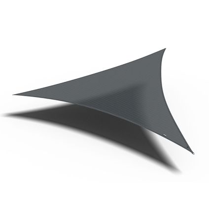 Platinum Coolfit schaduwdoek driehoek 5.0x5.0x5.0m - Antraciet