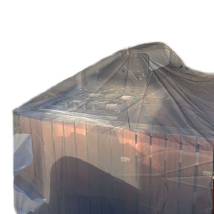 Couverture de cuisine extérieure - CUHOC Diamond - 120x120x74 cm - imperméable avec sangles anti-tempête