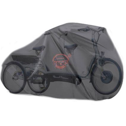 Housse pour tricycle/ tandem - CUHOC Diamond - 240x103x128 cm - housse de vélo imperméable