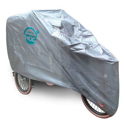 Housse pour vélo cargo - CUHOC Diamond - pour vélo cargo plus grand/électrique (avec capot)