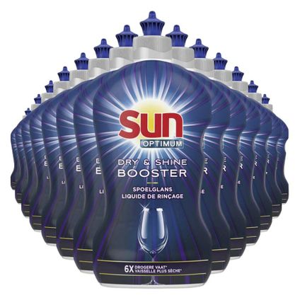 Sun - Spoelglans Shine & Dry Booster - 14 x 450 ml - Voordeelverpakking