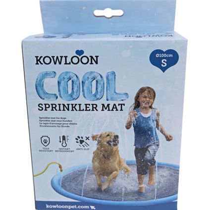 Kowloon - Cool Sprinkler Mat Blauw S - 100 cm