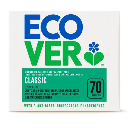 Ecover - Vaatwastabletten - 5 x 70 stuks - Voordeelverpakking