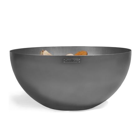 CookKing - premium vuurschaal - Dallas - Ø85 cm - zwart staal - tuinaccessoire