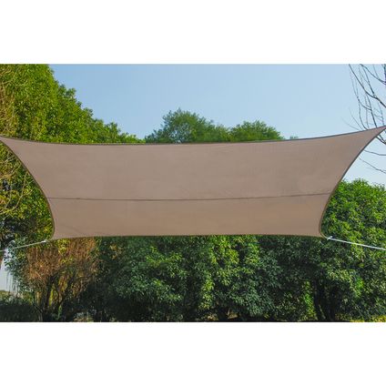 Voile d'ombrage Practo SZ003T taupe 3,6x3,6m