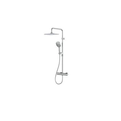 Aquavive Regendouche - Chroom - Vierkant - Waterbesparend